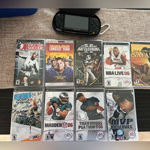 PSP and Game Bundle